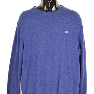 Vineyard Vines Men's Size XL Blue Knit Pullover Sweater